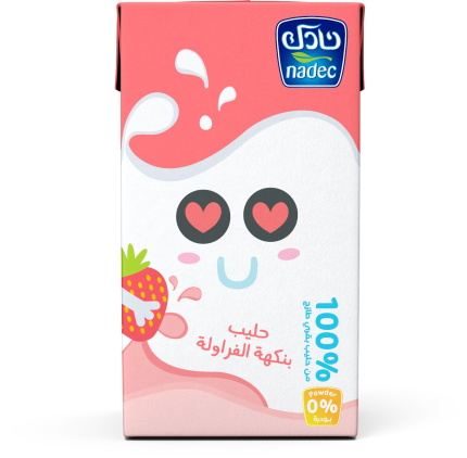 Nadec Strawberry Milk - 125ml