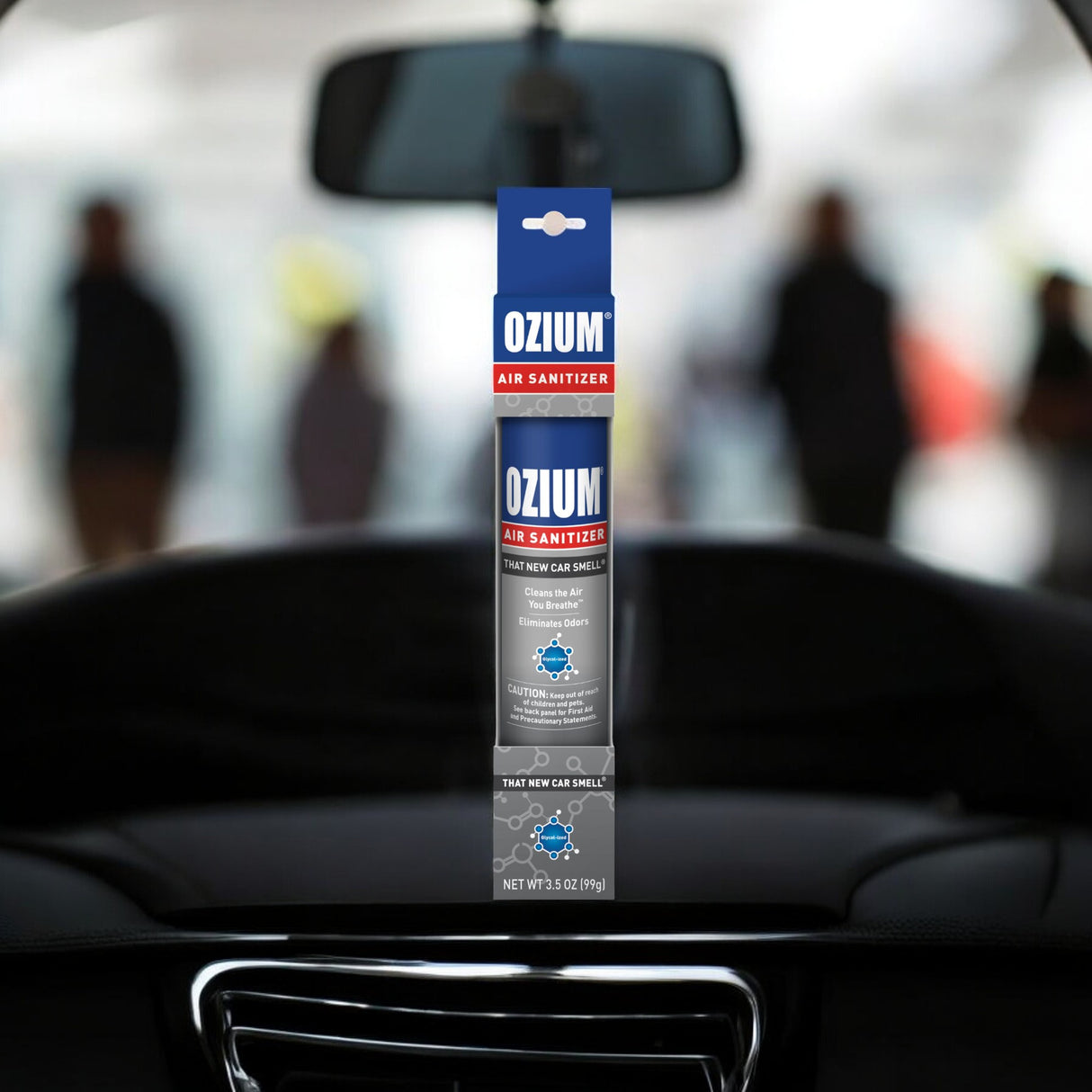 Ozium New Car Air Sanitizer Spray