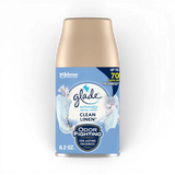 Glade Automatic Spray Refill Air Freshener for Home and Bathroom Clean Linen - 6.2 Oz