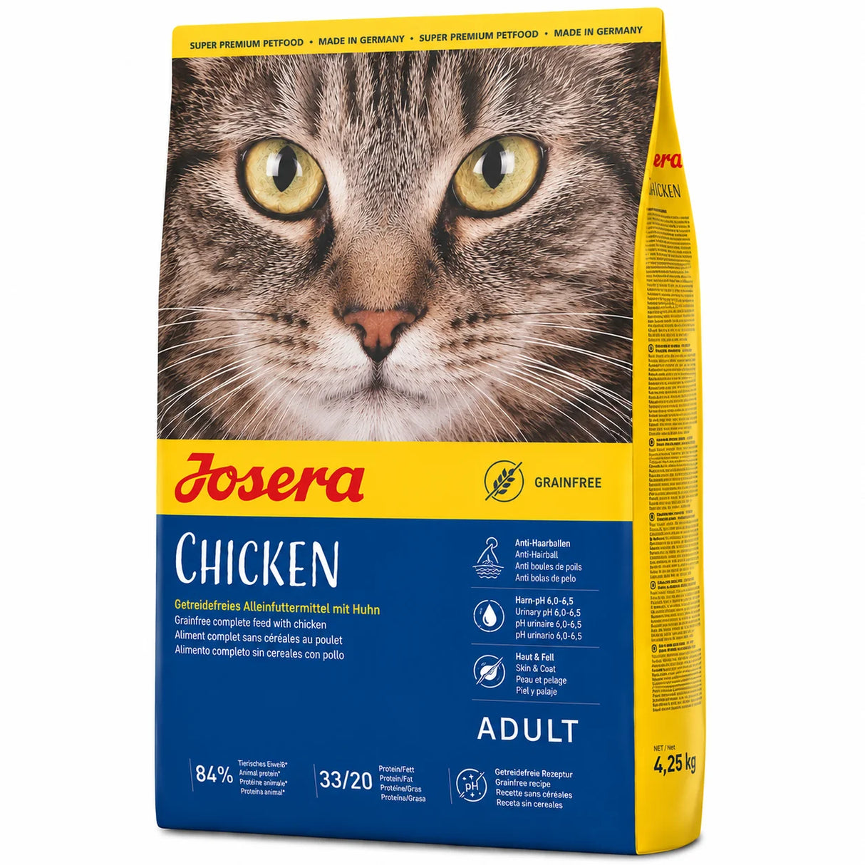 Josera Chicken Grain Free Dry Cat Food – 4.25 kg