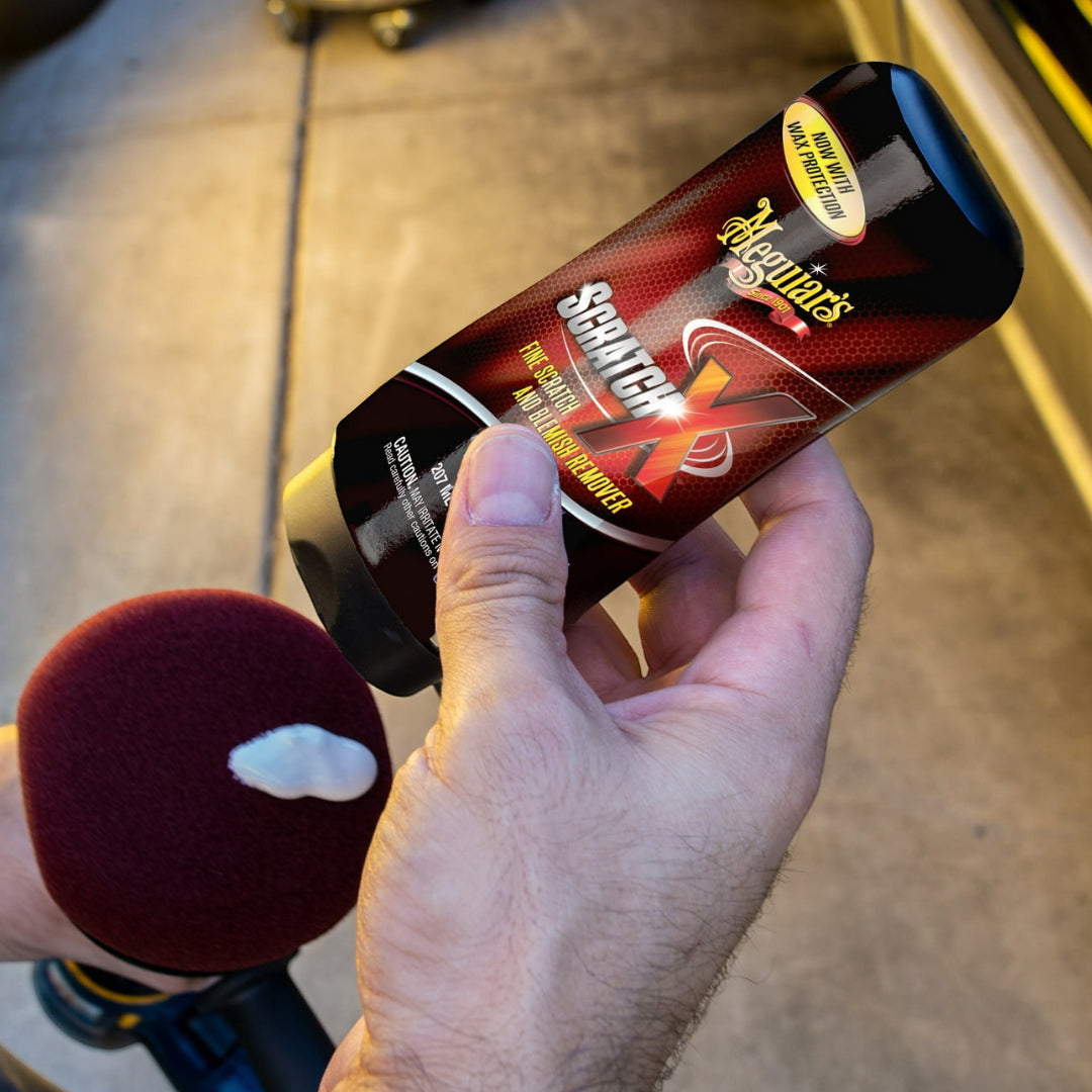 ماجوايرز سكراتش إكس - مزيل الخدوش الدقيقة والشوائب مع حماية بالشمع - ٢٠٧ مل