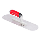 Goldblatt Plastic Handle Pool Scoop, 16x4-1/2" - Silver and Red