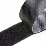 شريط لاصق مقاوم للماء من فيلكرو، 2 × 4 بوصة، أسود