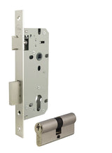 Yale Mortice Sash Lock Set K+K 70mm (35+35) Stainless Steel Matt