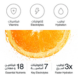 Fizz 3-in-1 Effervescent Tablets Mango Flavored – 20 Tablets