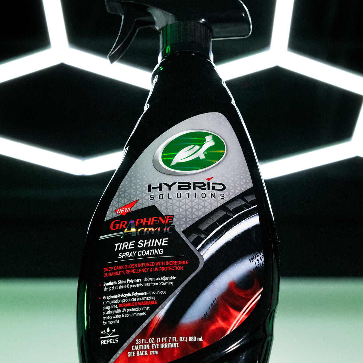 Turtle Wax Graphene Acrylic Hybrid Solutions Tire Shine Spray - 680ml