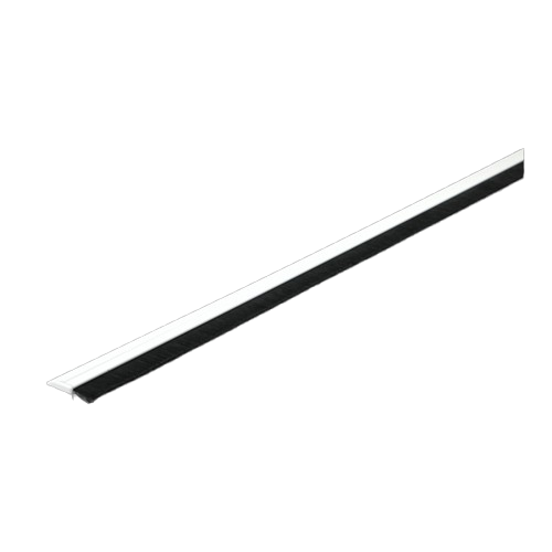 Mazaya Rubber Door Bottom Seal - 100 cm - Black