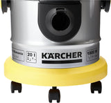 Karcher Vacuum Cleaner, 1800 Watt, 6 Litre, Model VC1800 - Yellow and Grey