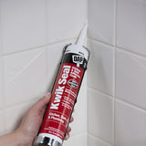 Dab Quick Seal Kitchen & Bathroom Adhesive, White, 10 oz