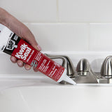 Dab Quick Seal Kitchen & Bathroom Adhesive, White, 10 oz