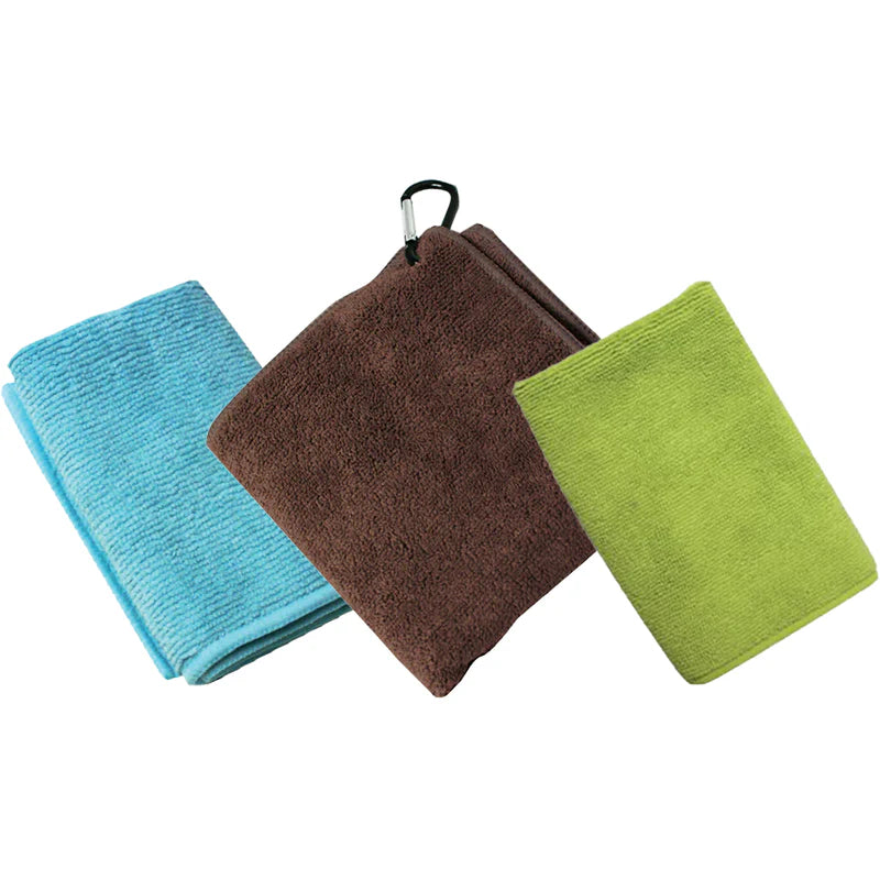 CAFETTO Microfibre Cleaning Cloths - (Clip Cloth Brown)