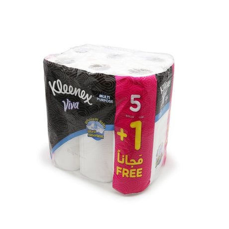 مناديل مطبخ كلينكس 5+1-2