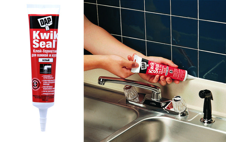DAP Kwik Seal Tub/Tile Caulk 5.5-oz.