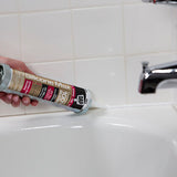 Dab Max Premium Silicone Sealant for Kitchen and Bathroom, Clear, 10.1 oz